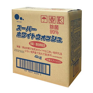 �y�������E�܂Ƃߔ���×1�Z�b�g�z�~�c�G�C �X�[�p�[�z���C�g�E�H�b�V�� 4kg ����p�������