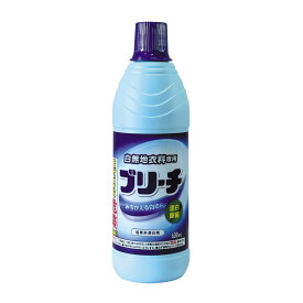 【まとめ買い×3点セット】ミツエイ ブリーチS 白無地衣料専用 600mL 塩素系漂白剤