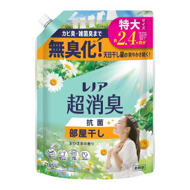 【1点限り！令和お試し価格】レノア 超消臭 部屋干し おひさまの香り つめかえ用 特大サイズ 745mL P&G 柔軟剤