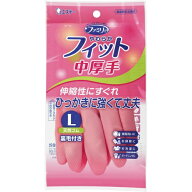 【夜の市★合算2千円超で送料無料対象】エステー ファミリー やわらかフィット 天然ゴム 中厚手 ゴム手袋…