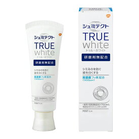 アース製薬　シュミテクト　トゥルーホワイト　80g 医薬部外品（知覚過敏歯磨き ホワイトニング　）(4901080769510 )