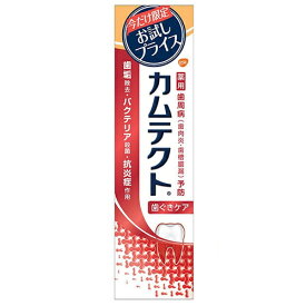 【数量限定　お試しサイズ】カムテクト 歯ぐきケア お試し品 105g　医薬部外品　歯槽膿漏予防（お試しプライス　歯磨き粉） ( 4901080770011) ※無くなり次第終了