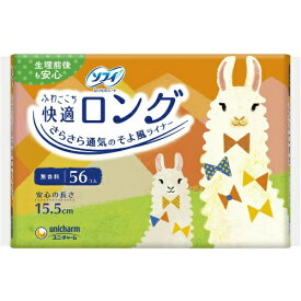 【姫流12周年感謝】 ユニ・チャーム　ソフィ ふわごこち 快適ロング 無香料 56枚入 ( 4903111352500 )※パッケージ変更の場合あり