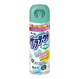 【令和・早い者勝ちセール】アース製薬　サラテクト 虫よけスプレー 無香料 200ml　医薬部外品　※マダニ対策　人体用虫除け ( 咬まれないように ) ( 4901080168313 )