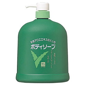 【週替わり特価D】 牛乳石鹸　カウブランド アロエボディソープ ポンプ 1.2L　本体 ( ボディ用石けん ) ( 4901525698016 ) ※お一人様最大1点限り