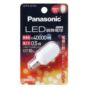 【200個で送料込】パナソニック LED装飾電球 T形タイプ LDT1LGE12×200点セット ( 4902704778840 )