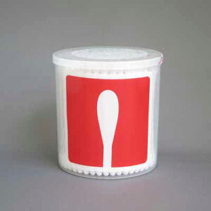 【送料込・まとめ買い×10】平和メディク 綿棒普通軸ケース ( 内容量:200本 ) UD ( ユニバーサルデザイン ) ×10点セット ( 4976558005636 )