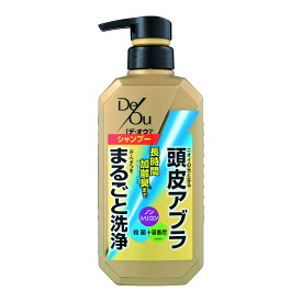 【夜の市★合算2千円超で送料無料対象】ロート製薬 デ・オウ 薬用スカルプケアシャンプー 400ml