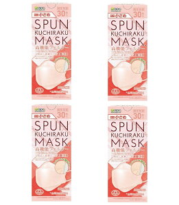 yE܂Ƃߔ×4zHhbgR SPUN KUCHIRAKU MASK Xp[X sDz}XN 30×4_Zbg  R[sN ʕi4562355182023j