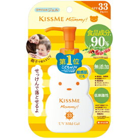 伊勢半 マミー　キスミー　UVマイルドジェルN 100G　SPF33 PA+++ 低刺激性 ( 日焼け止めジェル ) ( 4901433074902 )※パッケージ変更の場合あり