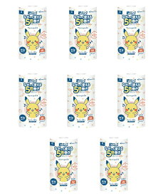 【送料込・まとめ買い×8】丸富製紙 モンポケ 超ロング パルプ 5倍巻き ダブル 2ロール×125m ×8点セット　芯なし 無香料 （トイレットペーパー2RW）(4902727014666)※パッケージ変更の場合あり