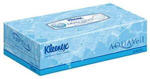 【まとめ買い×3点セット】日本製紙クレシア クリネックス アクアヴェール 180枚入 箱 ボックスティシュー