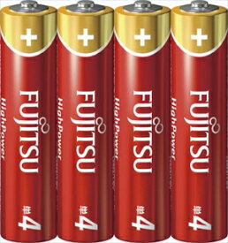 【送料込・まとめ買い×7点セット】【FDK】【FUJITSU】富士通　アルカリ乾電池　単四形　4本入りパック　HighPower　LR03FH ( 4S ) ( 4976680275204 )