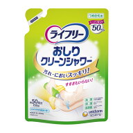 【送料込・まとめ買い×6点セット】ライフリー おしり クリーンシャワー 詰替 150ml