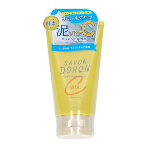【送料込・まとめ買い×48個セット】コスメテックスローランド サボンドロン 泥vitaC洗顔 120g クレイ洗顔