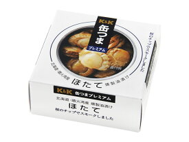 ■■■ 【送料込】 K＆K 缶つまプレミアム 北海道産 ほたて 燻製油漬け×24個セット ( 食品・おつまみ・缶詰 ) ( 4901592891228 )