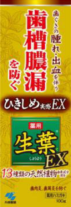 楽天市場】【10点セットで送料無料】【小林製薬】【生葉】生葉EX 