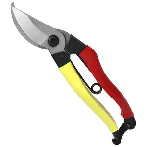 【送料込・まとめ買い×10点セット】赤千吉 セン定ハサミ 左用 200MM