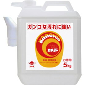 【送料込・まとめ買い×3】カネヨ石鹸　カネヨン 5kg×3点セット （液体クレンザー）(4901329210155)