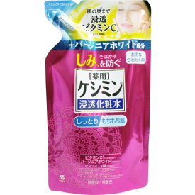 【令和・早い者勝ちセール】小林製薬　薬用ケシミン液M しっとりタイプ つめかえ用 140ml 医薬部外品（薬用美白化粧水　詰め替え ）( 4987072063255 )※パッケージ変更の場合あり