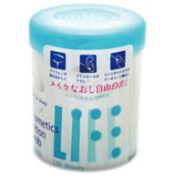 【まとめ買い×012】コスメティックコットン スワブ 化粧用綿棒 140本入 ×012点セット（4976558005209）