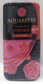 【姫流12周年感謝】 リベロ 新アクアリフレ 室内用 芳香消臭剤 ローズ 400ML ( 4900480223783 )