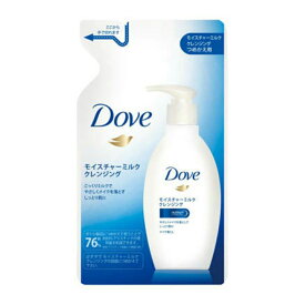 【送料込・まとめ買い×6点セット】ユニリーバ ダヴ モイスチャーミルク クレンジング つめかえ用 180ml (Dove 詰め替え)( 4902111736945 )