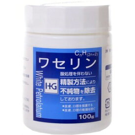 大洋製薬 ワセリン 100g HG　酸処理を伴わない精製方法により不純物を除去 ( 4975175023214 )