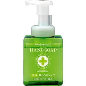 【送料込・まとめ買い×40】熊野油脂 ファーマアクト　薬用　泡ハンドソープ　ボトル　250mL　本体 ×40本セット　医薬部外品 さわやかなナチュラルフローラルの香り ( 4513574016064 )※パッケージ変更の場合あり
