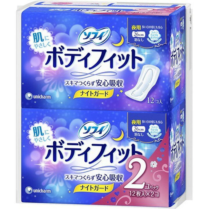 楽天市場】【完売削除2024】【送料込】ユニチャーム ソフィ ボディ 