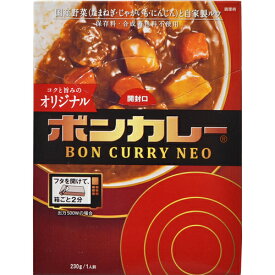 大塚食品 ボンカレーネオ コクと旨みのオリジナル 中辛 230g