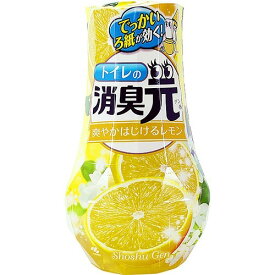 【令和・早い者勝ちセール】小林製薬 トイレの消臭元　爽やかはじけるレモン　400ML (トイレ用消臭剤)( 4987072029633 )