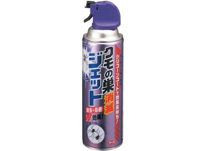 楽天市場 令和 早い者勝ちセール アース製薬 クモの巣消滅ジェット 450ml セアカゴケグモにも効くクモ用殺虫剤 姫路流通センター