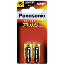 【送料無料・まとめ買い×5】パナソニック　アルカリ乾電池　単5形 2本パック　Panasonic　LR1XJ/2B 2本入りシュリンクパック×5点セット ( 4984824720022 )