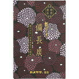 カメヤマ 花げしき 備長炭 徳用大型240g ( 煙の少ない仏事用お線香 ) 長さ：約13.5cm　燃焼時間約25分 ( 4901435924779 )