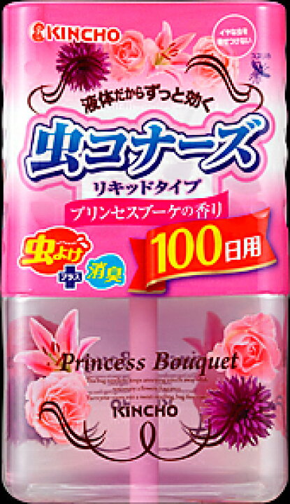 楽天市場 虫コナーズ リキッドタイプ 100日用 プリンセスブーケの香り 300ml 姫路流通センター