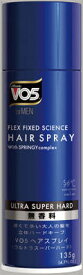 【送料込】サンスター　VO5 for MEN ヘアスプレイ ウルトラスーパーハード 無香料 135g×36点セット　まとめ買い特価！ケース販売 ( 4901616307827 )