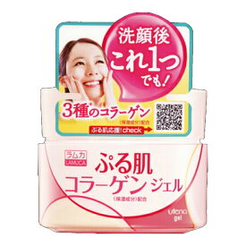 【送料込】ウテナ ラムカ エモリエント ぷる肌 ジェル 100g×36点セット　まとめ買い特価！ケース販売 ( 4901234301924 )