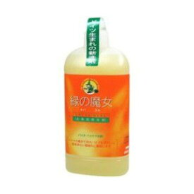 【生活応援価格C】 緑の魔女 バス用 420ml 本体　地球にやさしいおふろ用洗剤　中性タイプ ( 4902875000313 )※お一人様最大1点限り