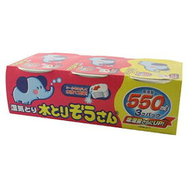 オカモト　水とりぞうさん 550ml×3個パック　除湿剤タンス用　※みずとりぞうさんシリーズのロングセラー ( 4904637999804 )