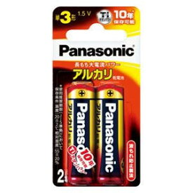 【送料無料・まとめ買い×10】パナソニック アルカリ乾電池 単3形 2本パック Panasonic LR6XJ ( 単三電池 ) ×10点セット ( 4984824719866 )
