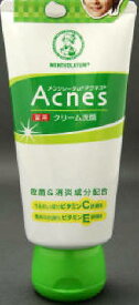 ロート製薬 メンソレータム アクネス薬用クリーム洗顔 130g ( 4987241125166 )