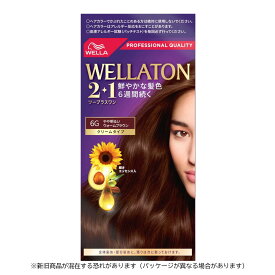 【令和・早い者勝ちセール】ウエラ(WELLA) ウエラトーン ツープラスワン(2+1) クリーム 6G ( 4056800250981 )