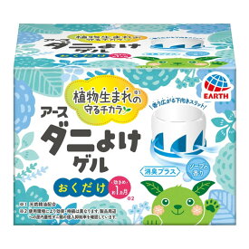 【送料込・まとめ買い×8点セット】アース製薬　アース ダニよけゲル ソープの香り 110g　殺虫剤を不使用 ( 4901080235213 )