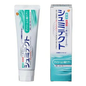 【限定特価】アース製薬　シュミテクト デイリームシ歯ケア+ 90g 医薬部外品　フッ素配合歯磨き ( 薬用ハミガキ ) ( 4901080719416 )