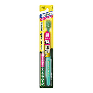 【送料込・まとめ買い×5個セット】花王 ディープクリーン ハブラシ ぎっしりプレミアム やわらかめ 1本 ※色はお選びいただけません。