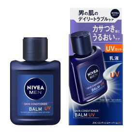 【送料込・まとめ買い×2個セット】花王 ニベアメン スキンコンディショナー バーム UV 110ml