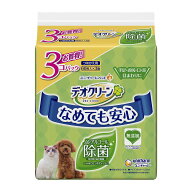 【1点限り！令和お試し価格】ユニ・チャーム デオクリーン ノンアルコール除菌 ウェットティッシュ つめ…