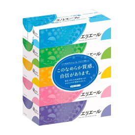 【送料無料・まとめ買い×5】エリエール ティシュー 180組 ( 360枚 ) ×5箱パック×5点セット ( ティッシュペーパー　ボックス ) ( 4902011713619 )