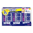 【送料込・まとめ買い×008】大王製紙 エリエール 除菌できるアルコールタオル ウィルス除去用 つめかえ用 70枚入×3個パック ×008点セット（4902011734256）
